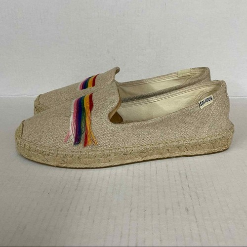 *NEW* Soludos Pride Smoking Slipper Espadrille Woman Size 10 - Picture 5 of 12