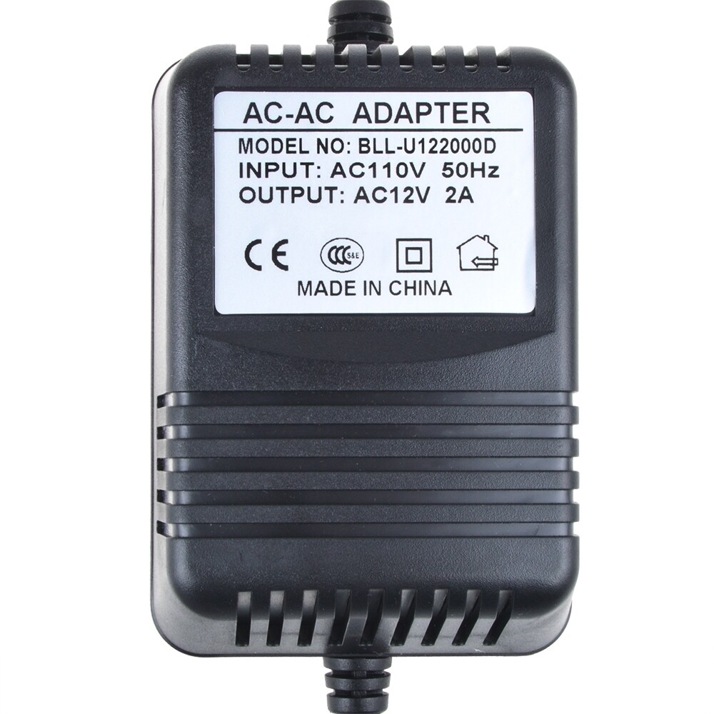 12V 2A 2000mA ACAC Adapter For Fiber Optic Christmas Xmas Tree 8ft