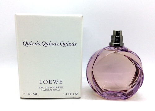 Quizas by Loewe 3.4 oz / 100 ml eau de toilette spray tester w/o cap women R42