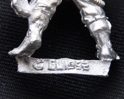 Warhammer 40K 1992 Space Marine Servitor 1 figura de metal miniatura 072000/1 | C - Imagen 10 de 12