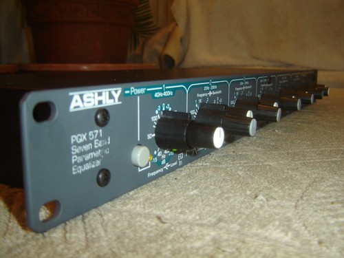 Ashly PQX 571, Seven Band Parametric Equalizer, Eq, Rack - Picture 5 of 13