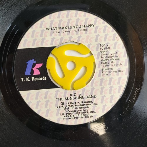 KC & Sunshine Band That's The Way I Like It What Makes You Happy 45 RPM VTG Gift - Bild 7 von 8