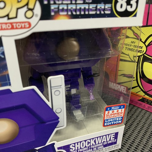 Funko Pop Transformers Shockwave #83 SDCC 2021 Limited Edition  - Picture 7 of 7