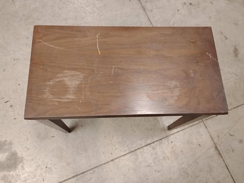 Vintage Organ Bench! Measures 26.5in W x 22in T x 13.5in D! MAKE OFFER! - Picture 2 of 5