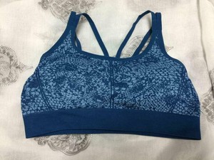 reebok women's strappy cami seamless sports bra