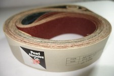 10x - 2" x 60" Pearl Abrasive Co Aluminum Oxide Abrasive Sanding Belts 60 Grit