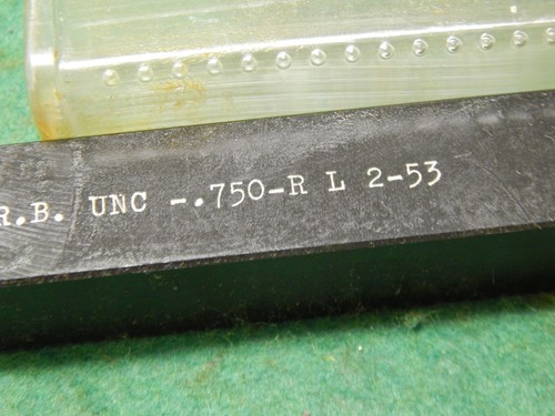 Komet 3/4" Shank Lathe Turning Tool Holder R.B. UNC-.750-R L w/Insert - Picture 3 of 3