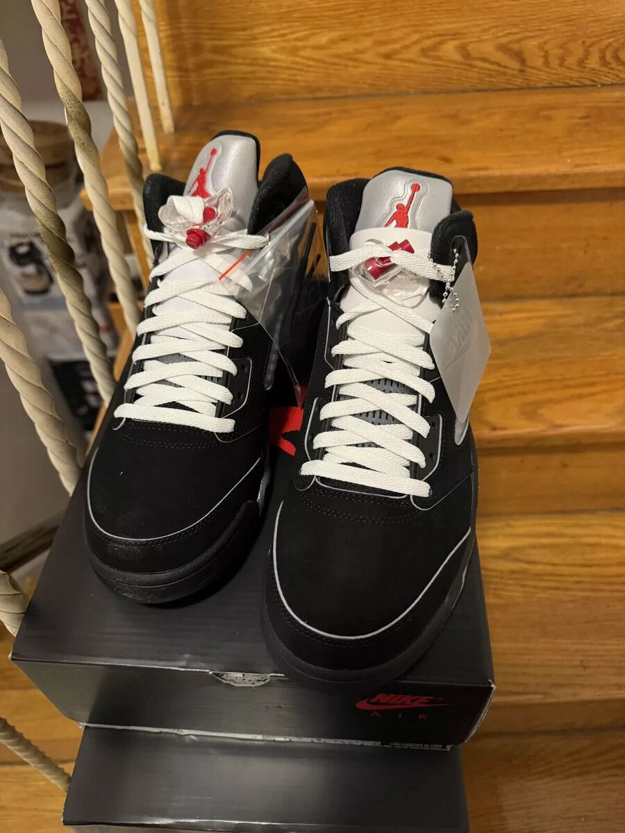 Jordan 5 Retro OG Black Metallic Reimagined Men's Size 8-13 Jordan 5 Retro OG Black Metallic Reimagined Men's Size 8-13