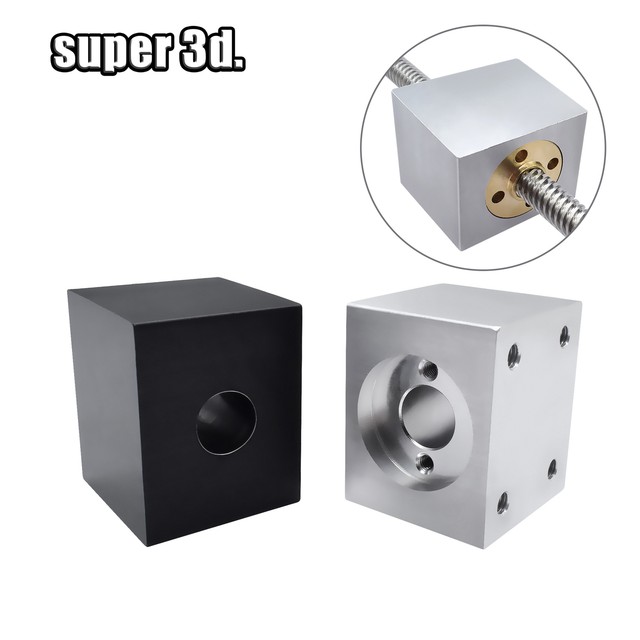 T8 Lead Screw Conversion Nut Seat For 3D Printer T8 Trapezoidal Lead Screw Mount T8 Lead Screw Conversion Nut Seat For 3D Printer T8 Trapezoidal Lead Screw Mount