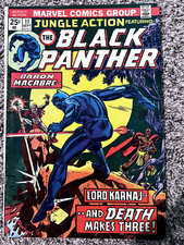 Jungle Action Featuring: The Black Panther #11 VG/F Death Makes Three
