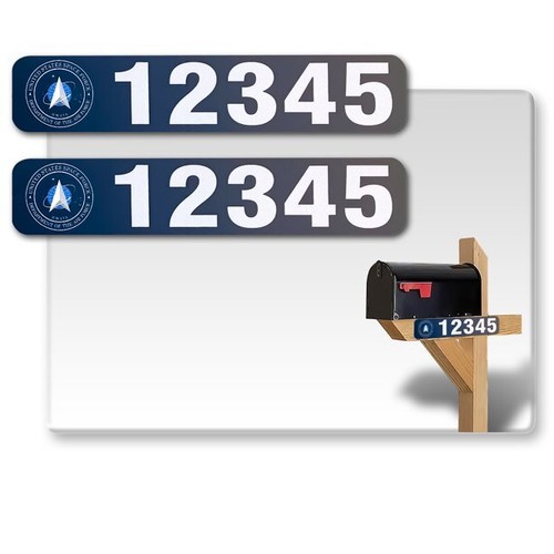 Adesivi indirizzo personalizzati numero casa porta personalizzati vinile altamente riflettenti - Foto 29 di 33