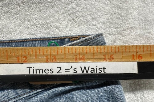 Polo Ralph Lauren Big Boys 20 stone blue jeans cotton relax straight zip pockets - Picture 3 of 7
