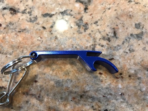 Bud Light Bier Schlüsselband mit Aluminium Flaschenöffner Schlüsselanhänger - Neu - Bild 4 von 4