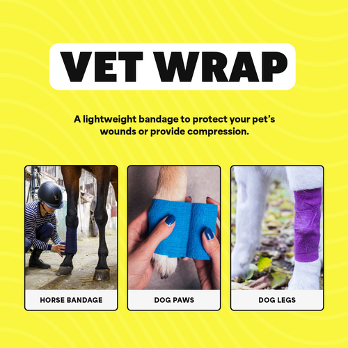24 Rolls SPORTTAPE Self Adhesive Bandage, Cohesive Bandage Tape, Vet Wrap - 5cm - Picture 117 of 155