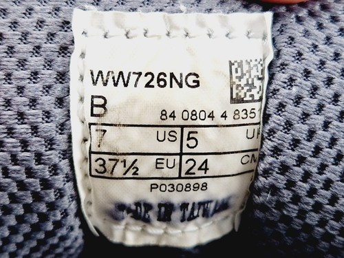 New Balance 726 Gr. 37 ½ / WW726NG Wanderschuhe Grau Gut - Bild 5 von 5