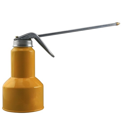 Oiler Can Pump Oil 500ML Metal High Pressure Lubrication Bottle Manual Oil Gun - Picture 5 of 10