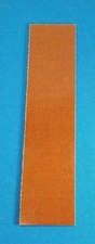 1 pc .187" Brown Natural Canvas Micarta Knife Handle Scale Material 3" x 12.5"