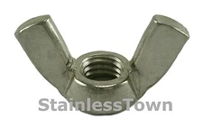 Stainless Steel Wing Nuts 1/4-20 (Pack of 25)