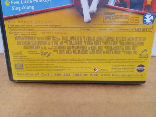 Russell Madness (DVD, 2015) Air Bud Familie Komödie Abenteuer - Bild 4 von 4
