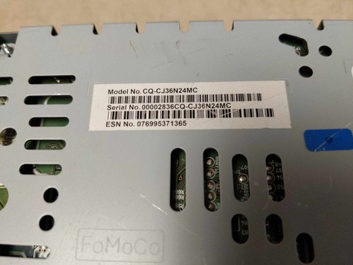 15 16 2017 18 19 FORD ESCAPE PART ID GJ5T19C107DD OE RADIO RECEIVER AM FM CD MP3 - Picture 12 of 12