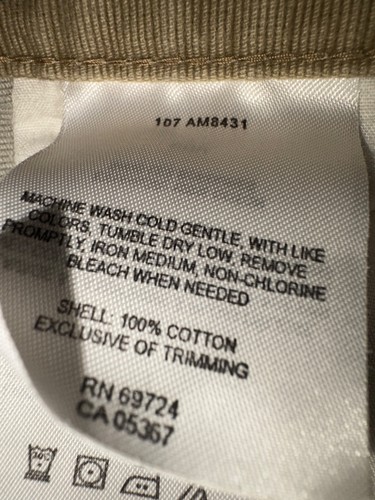 Columbia Mens Pants Size 34 Beige Cargo 34x31 - Picture 5 of 8