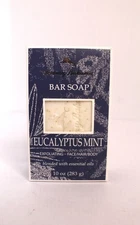 Tommy Bahama Eucalyptus Mint Exfoliating Bar Soap For Men ( Hair+Face+Body ) NIP