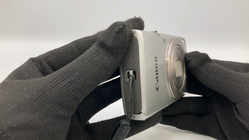 Excellent Canon PowerShot IXY 200 ELPH 185 digital Camera 180 20MP silver 1227 - Video 1 van 1