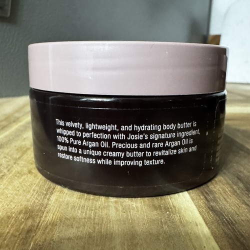 Josie Maran Whipped Argan Oil Body Butter Unscented 4oz NEW SEALED Moisturizer - Picture 3 of 5