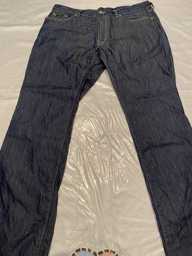 BOSS Hugo Boss Jeans Herren Texas Blau Denim Regular Straight Leg Baumwolle 38x32