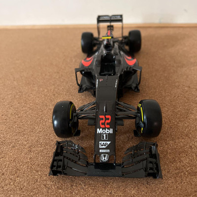 自動車 McLAREN HONDA MP4-31 1/20 EBRRO EBBRO 1/20 McLaren Honda MP4-31 Model Car Hand-Painted Used