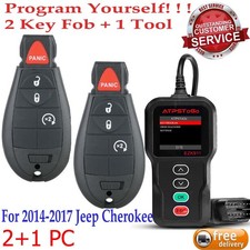 2 For 2014 2015 2016 2017 Jeep Cherokee Remot...