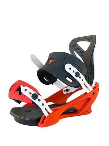 Technine Blaster Snowboard Bindings Large (US Men's 9-13) Red / White New 2025 - Picture 7 of 7