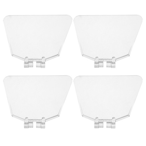  Dispositivo de protección de gafas de plástico amoladora de 4 piezas banco protector de ojos conjunto protector de banco - Imagen 5 de 12