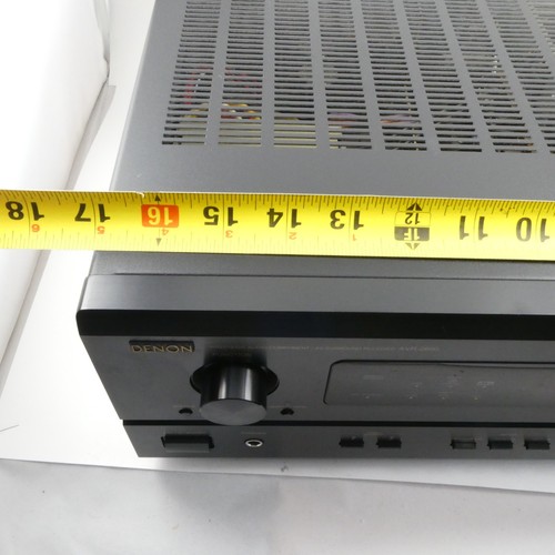 Denon AVR-2800 Dolby Digital DTS 5.1 Surround AV Receiver With Remote Bundle - Picture 10 of 17