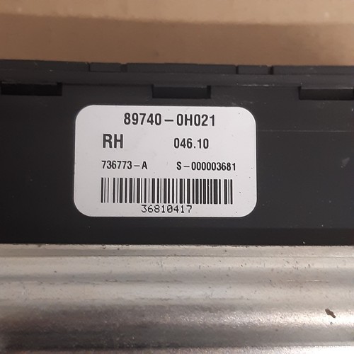 2005-14 PEUGEOT 107 CITROEN C1 TOYOTA AYGO ECU SET KIT 89661-0H070 (115) - Picture 7 of 12