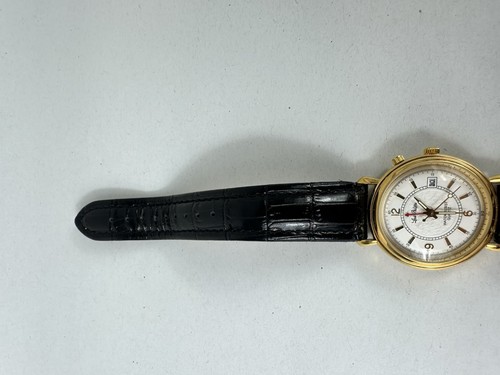 Reloj Louis Philippe The Presidents Movimiento Cuarzo Con Correa De Cuero - Funciona - Imagen 5 de 10