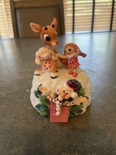 Vtg Rudolph And The Island Of Misfit Toys Musical Figurine By Enesco 725269