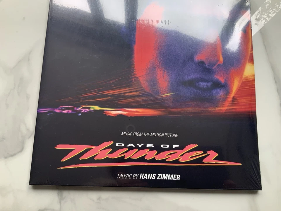 Days of Thunder Hans Zimmer Original Soundtrack Reissue 2x Coloured Vinyl Mint. - Image 2 of 4