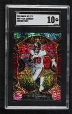 2020 Panini Select Concourse Cosmic Prizm Tyler Johnson #85 SGC 10 GEM Rookie RC