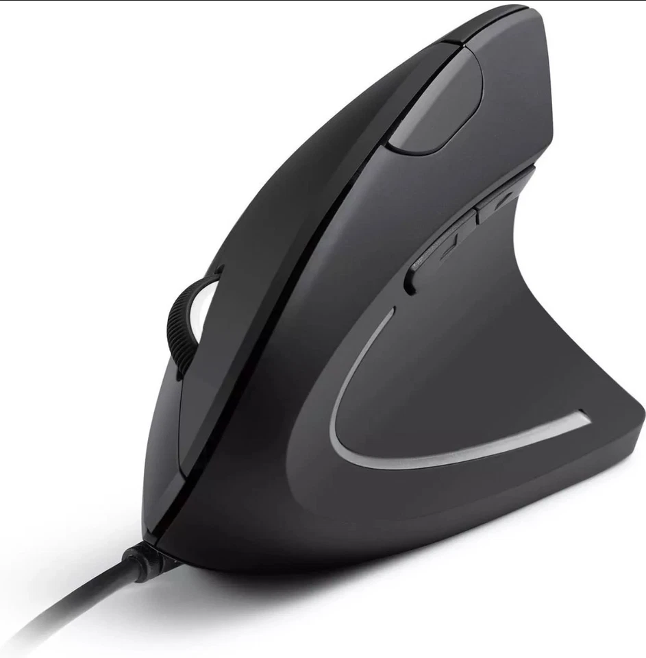 Anker 2.4G Wireless Vertical Ergonomic Optical Mouse 800/1200/1600 DPI PC/Mac - Image 3 of 4