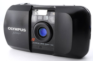 OLYMPUS μ BLACK 初代 OLYMPUS mju OLYMPUS μ BLACK 初代 OLYMPUS mju Vtg Olympus µ mju I Stylus