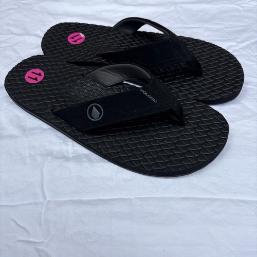 Volcom Eco Recliner Sandale - Schwarz / Dunkelgrau - Neu - Bild 2 von 5