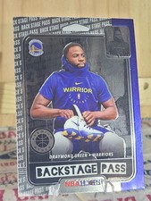 2019-20 Panini Hoops Premium Stock Backstage Pass #1 Draymond Green