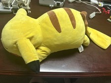 Pokemon Pikachu 18" Sleeping Large Plush Pillow Buddy