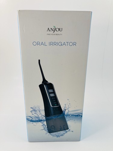 Anjou Water Flooser,Portable Pulse Oral Irrigator Cordless Dental Teeth Cleaner
