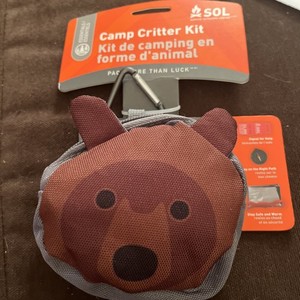 New Bear The Camp Critter Kit - Survival Essentials Gift Camping Scouting