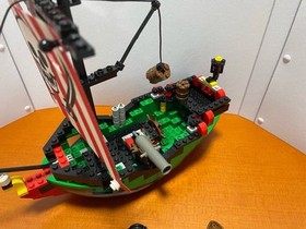 LEGO 6250 Pirates Cross Bone Clipper Red Biento Retro Vintage Japan Sea Boat