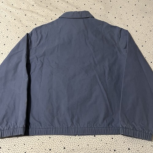 Vintage Polo Ralph Lauren Harrington Jacket Men’s XL Cotton Blanket Lined Blue - Picture 7 of 9