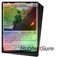 Foil Loran, Disciple Of History X4 M/NM Magic MTG The Brothers' War