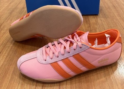 Adidas Women's Tokyo Sneakers Nylon Semi Pink Spark Orange Ji3297 Sz 8.5 NIB